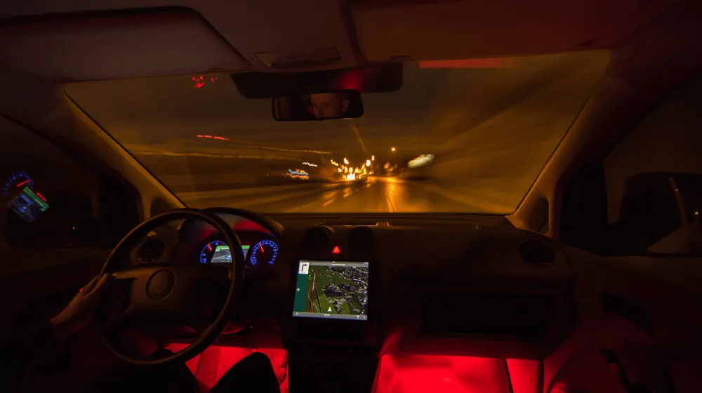 Night Driving in Fuerteventura